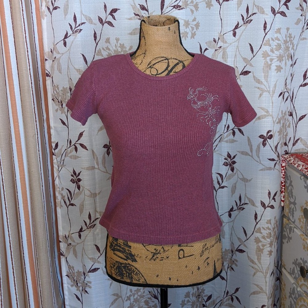 F.I.L., Mauve Shirt, Size: S